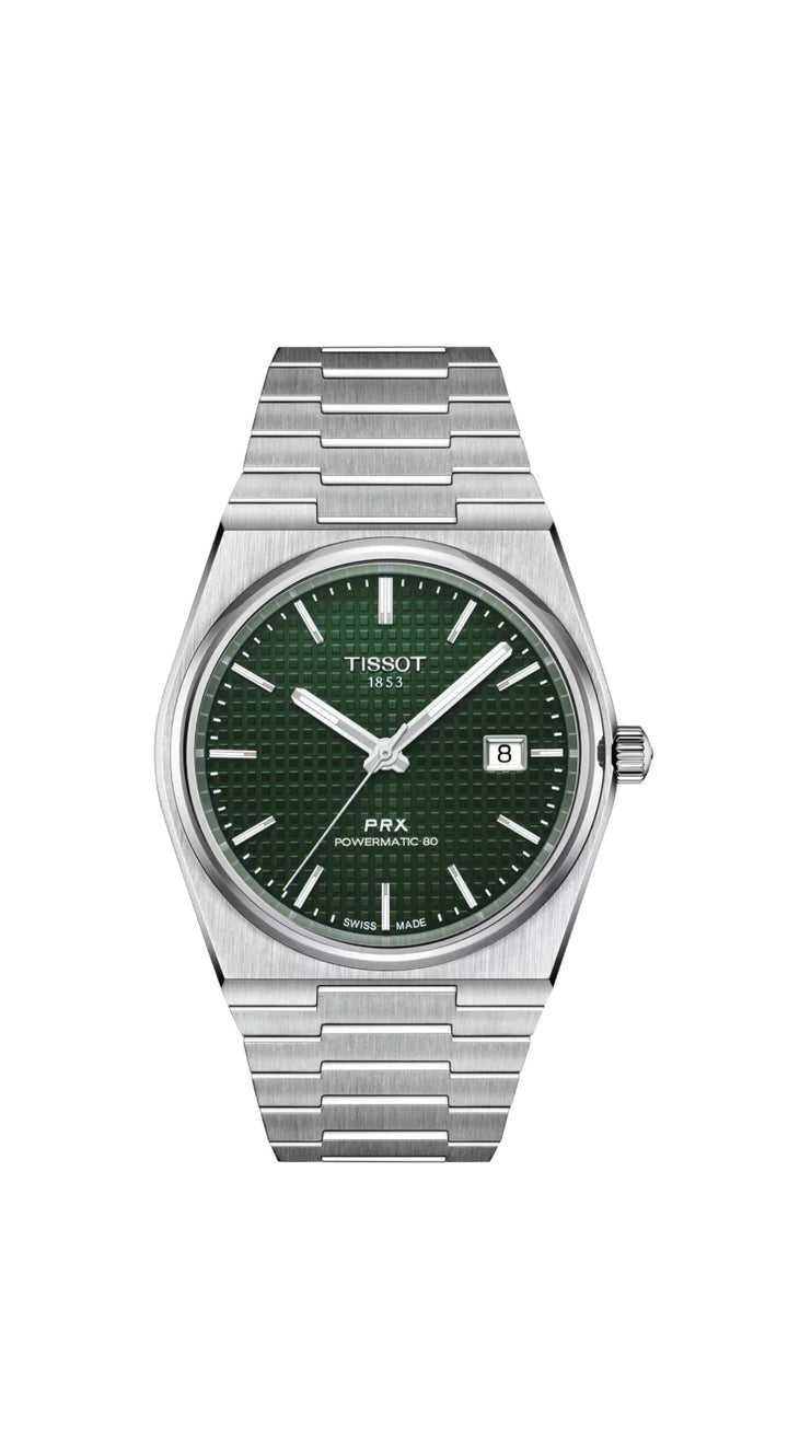Tissot PRX 40mm – Black Sunray Dial, Stainless Steel - EarStrength