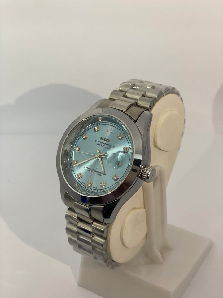 Rolex Oyster Perpetual 36 – Turquoise Blue Dial with Oyster Bracelet. - EarStrength
