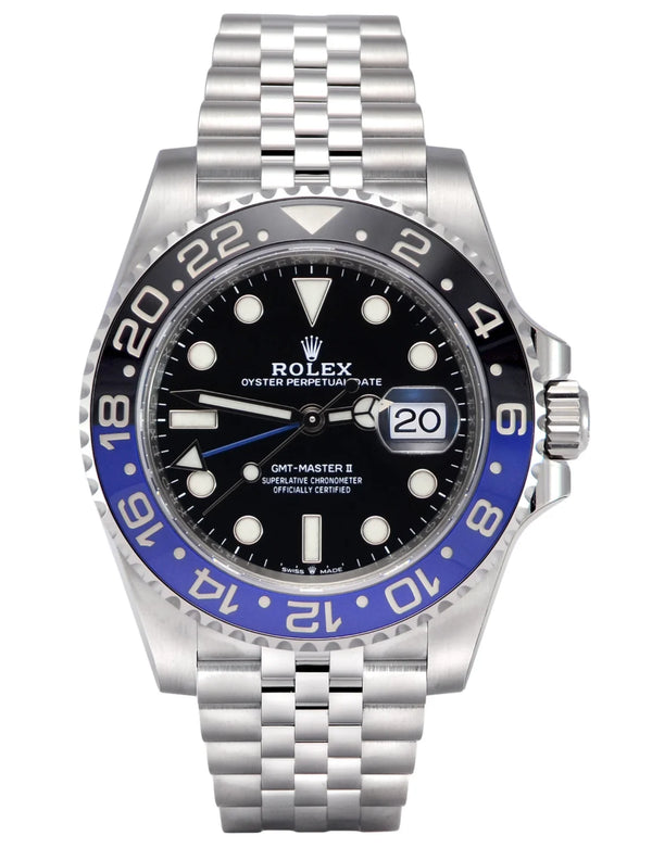 Rolex GMT-Master II Batgirl – Rotating Blue & Black Bezel with Dual Time - EarStrength