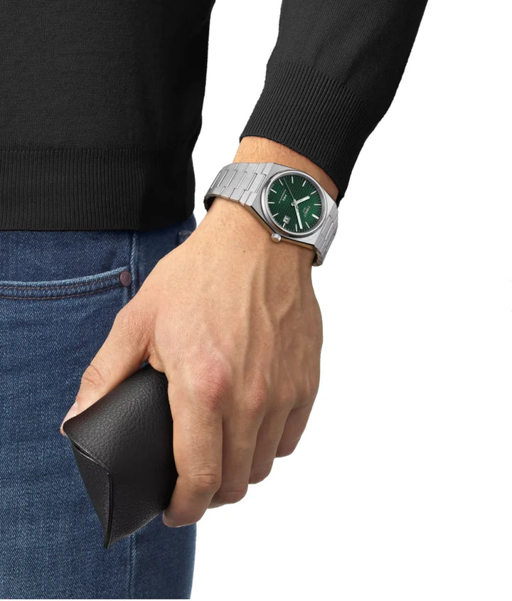 Tissot PRX 40mm – Green Sunray Dial, Stainless Steel - EarStrength