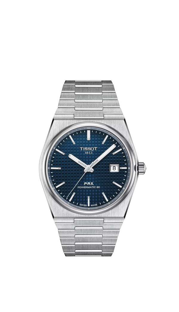 Tissot PRX 40mm – Blue Sunray Dial, Stainless Steel - EarStrength