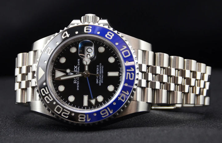Rolex GMT-Master II Batgirl – Rotating Blue & Black Bezel with Dual Time - EarStrength