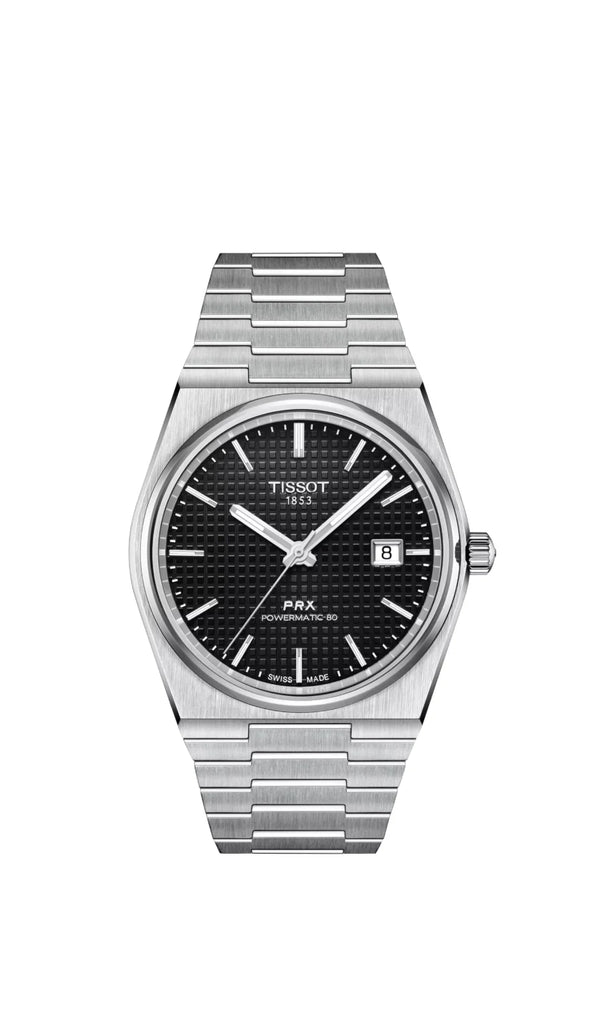 Tissot PRX 40mm – Black Sunray Dial, Stainless Steel - EarStrength